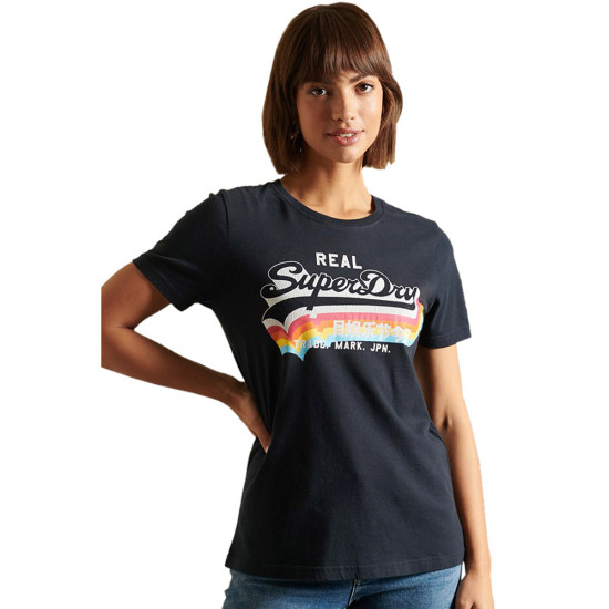 Superdry Γυναικεία κοντομάνικη μπλούζα Vintage Logo T-Shirt
